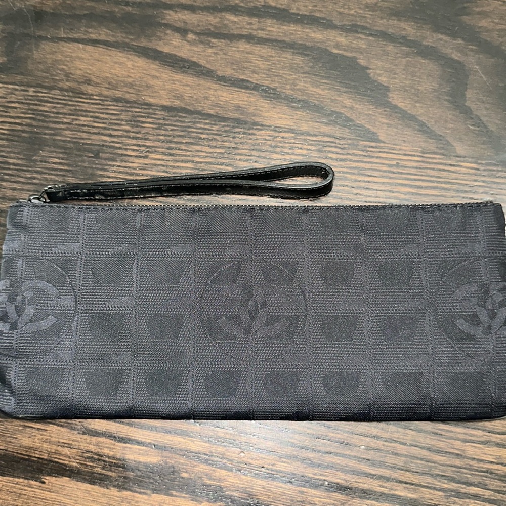 Chanel travel line wristlet